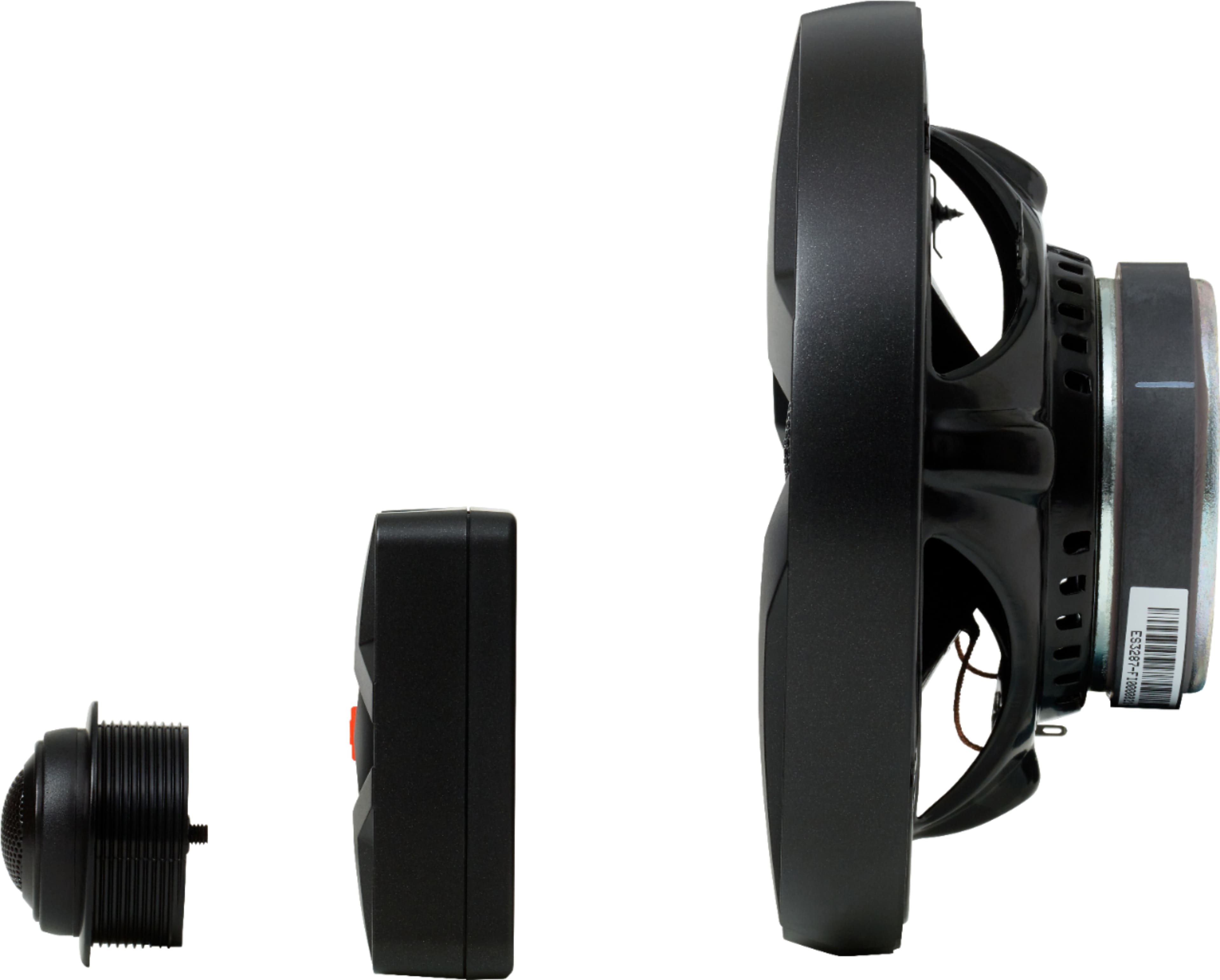 Alt View 12. JBL - GX Series 6.5" Component Speaker System with Polypropylene Cones (Pair) - Black.