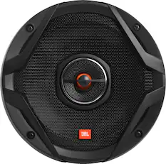 Front. JBL - GX Series 6.5" 2-Way Coaxial Car Loudspeakers with Polypropylene Cones (Pair) - Black.