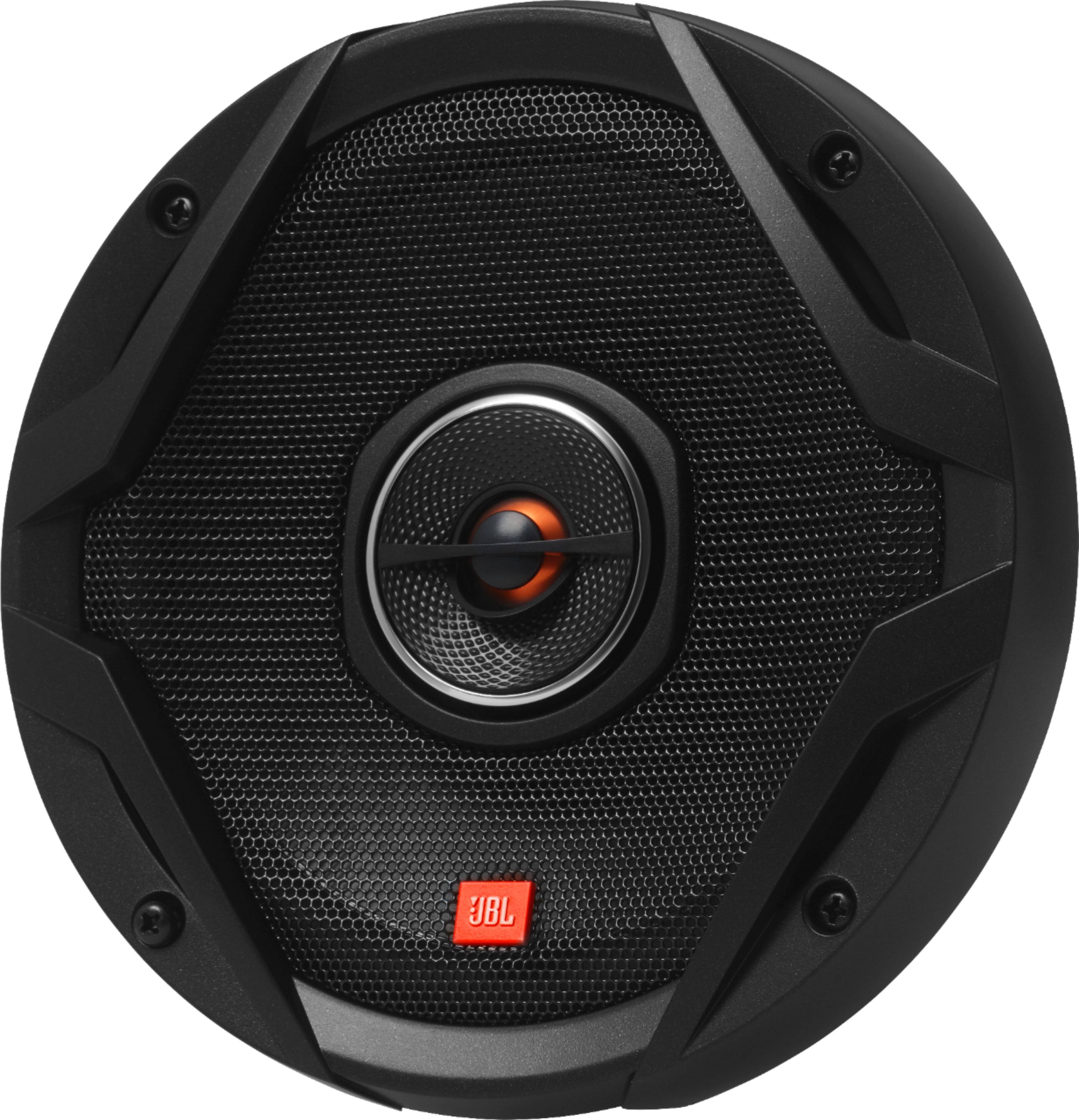 Left. JBL - GX Series 6.5" 2-Way Coaxial Car Loudspeakers with Polypropylene Cones (Pair) - Black.