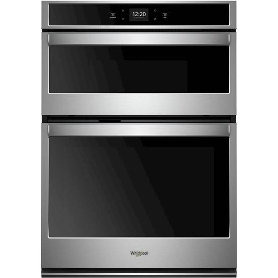 Whirlpool 27 Single Electric Wall Oven With Built In Microwave