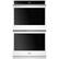 Front. Whirlpool - 30" Built-In Double Electric Wall Oven - White.