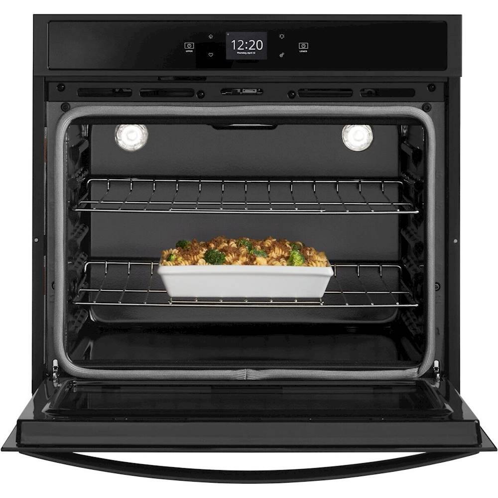 Alt View 12. Whirlpool - Smart 30" Built-In Single Electric Wall Oven - Black.