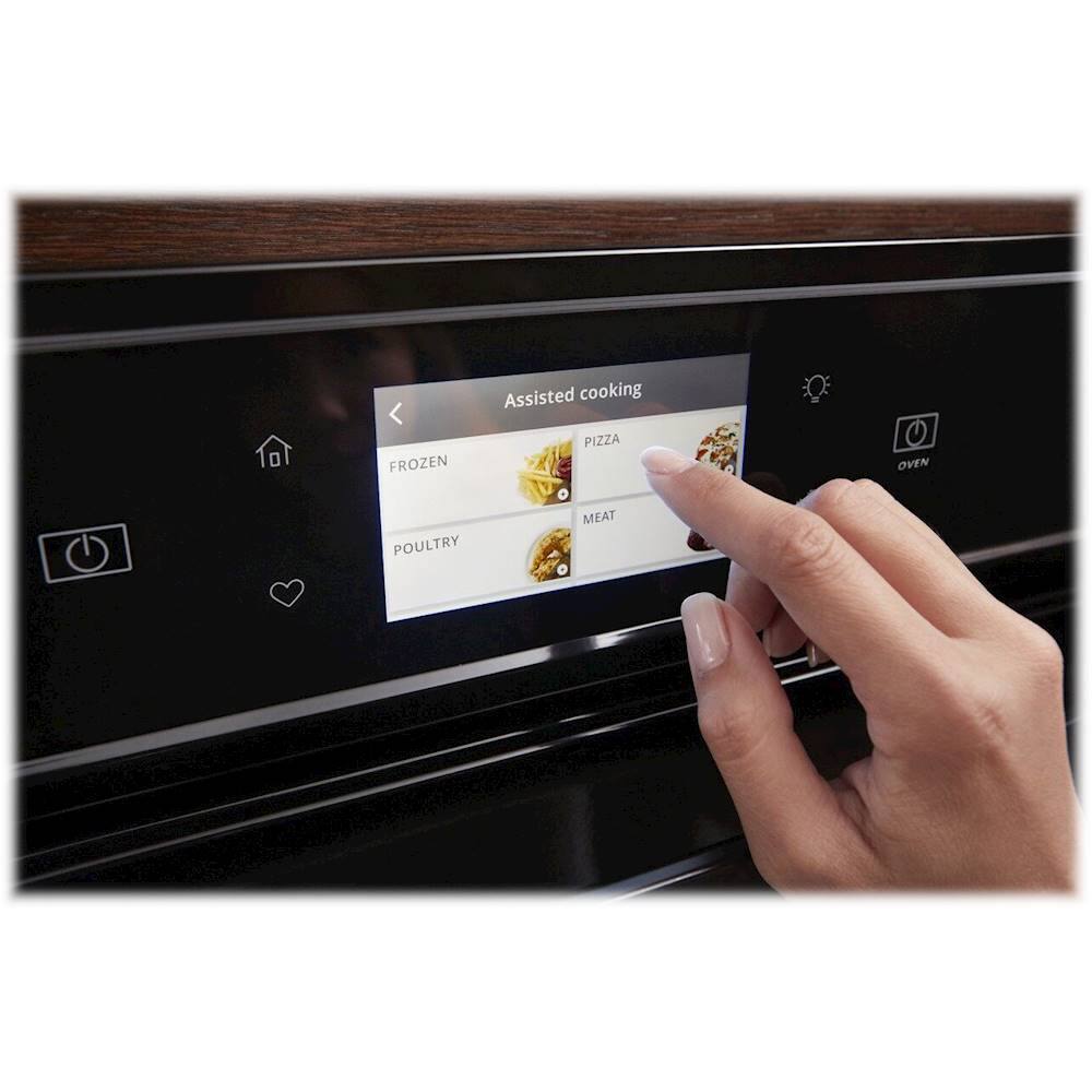 Alt View 15. Whirlpool - Smart 30" Built-In Single Electric Wall Oven - Black.