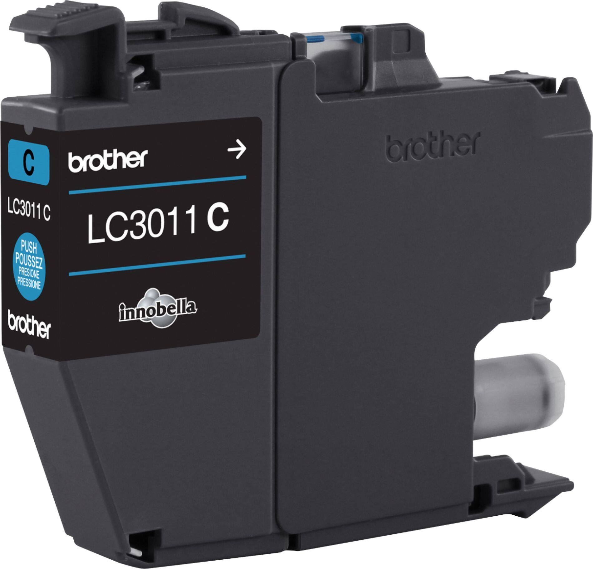 Alt View 12. Brother - LC3011C Standard-Yield Ink Cartridge - Cyan.