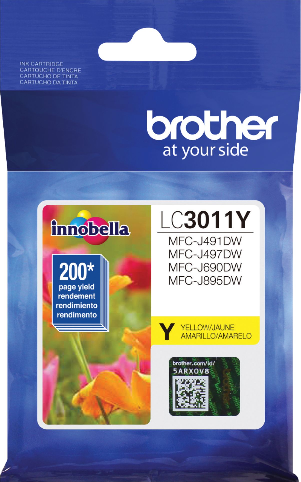 Brother - LC3011Y Standard-Yield Ink Cartridge
