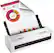 Angle. Brother - ADS-1200 Compact Duplex Desktop Document Scanner - White.