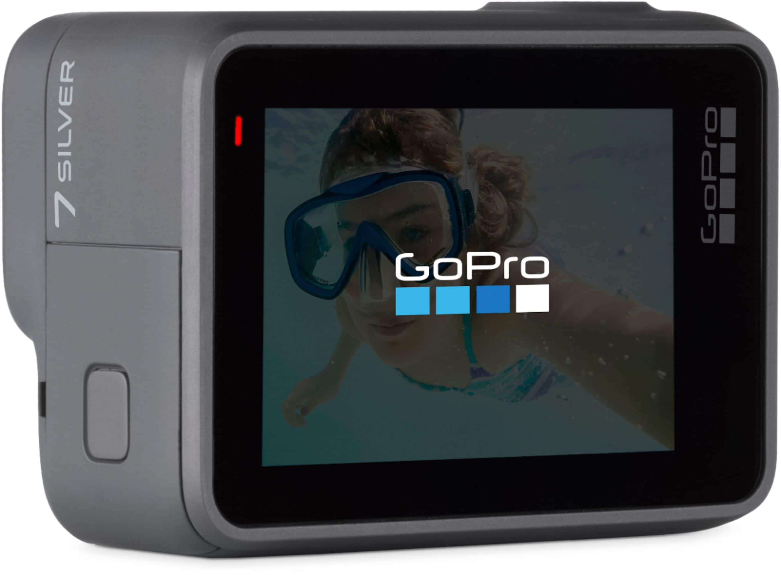 Best Buy: GoPro HERO7 Silver 4K Waterproof Action Camera Silver ...