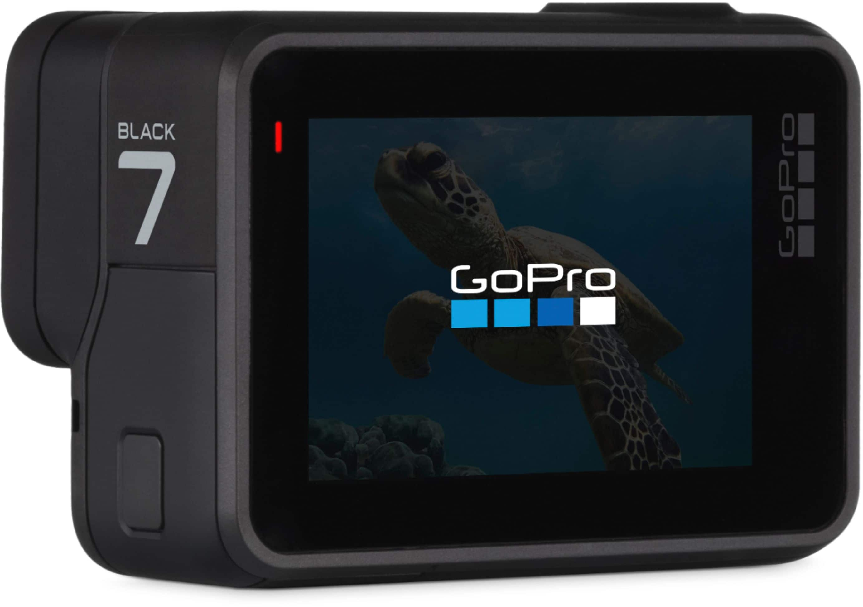 Gopro Hero7 4k Waterproof Action Camera Black Chdhx 701 Best Buy