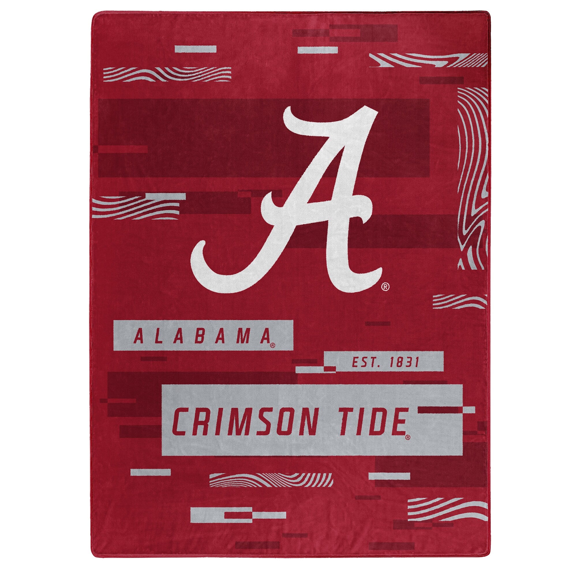 "Northwest - Alabama Crimson Tide 50"" x 60"" Digitize Raschel Throw Blanket - Red" price history on PriceWatchPro