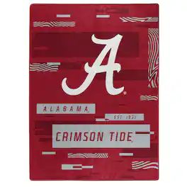 Northwest - Alabama Crimson Tide 50" x 60" Digitize Raschel Throw Blanket - Red