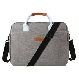 Kitcheniva - Travel Shoulder Messenger Bag Carry Case For 14" Laptop - Gray