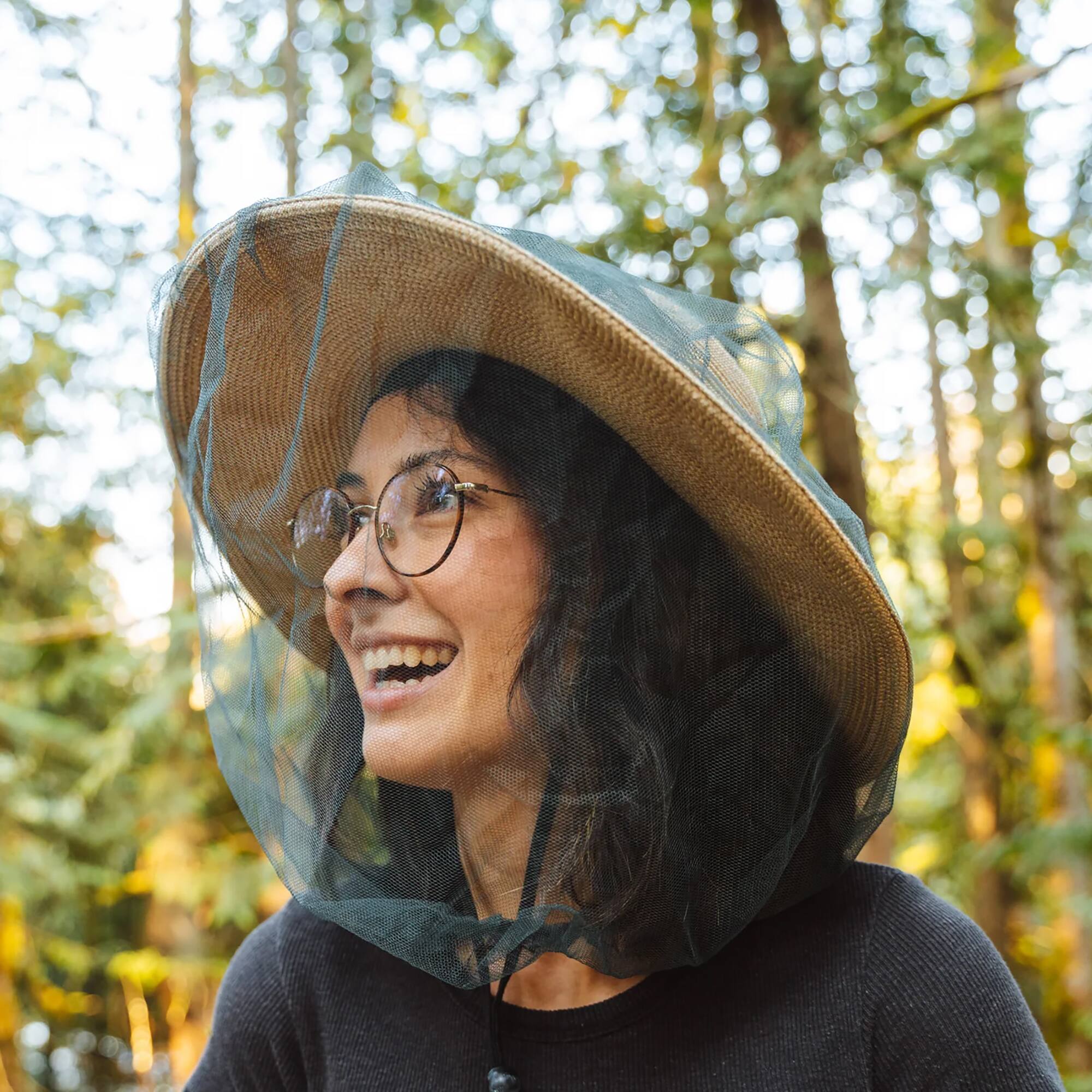 Alt View 2. Coghlan’s - Coghlan's Mosquito Head Net for Outdoor Survival, Camping - Beige.
