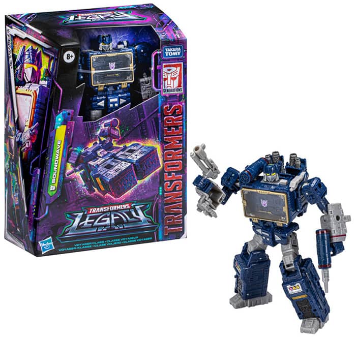 Hasbro Transformers Generations Legacy Voyager Soundwave Action