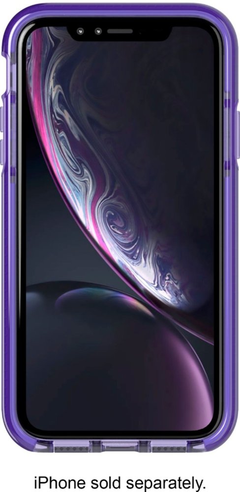 evo check case for apple iphone xr - ultra violet