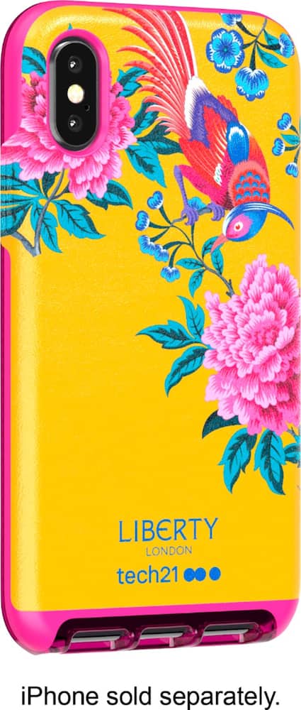 liberty london evo luxe case for apple iphone xs - yellow liberty london evo luxe case for apple iphone xs - yellow