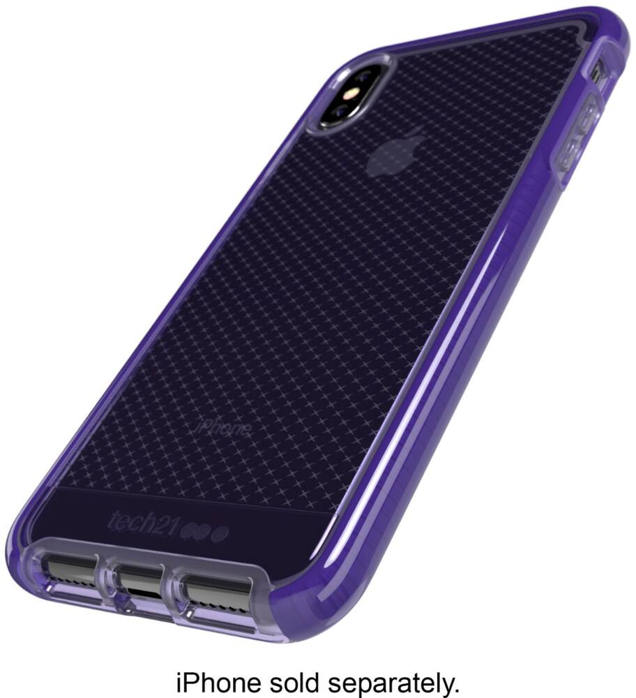 evo check case for apple iphone xs max - ultra violet