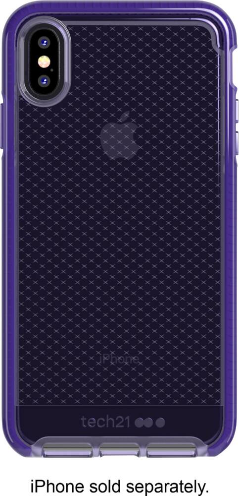 evo check case for apple iphone xs max - ultra violet