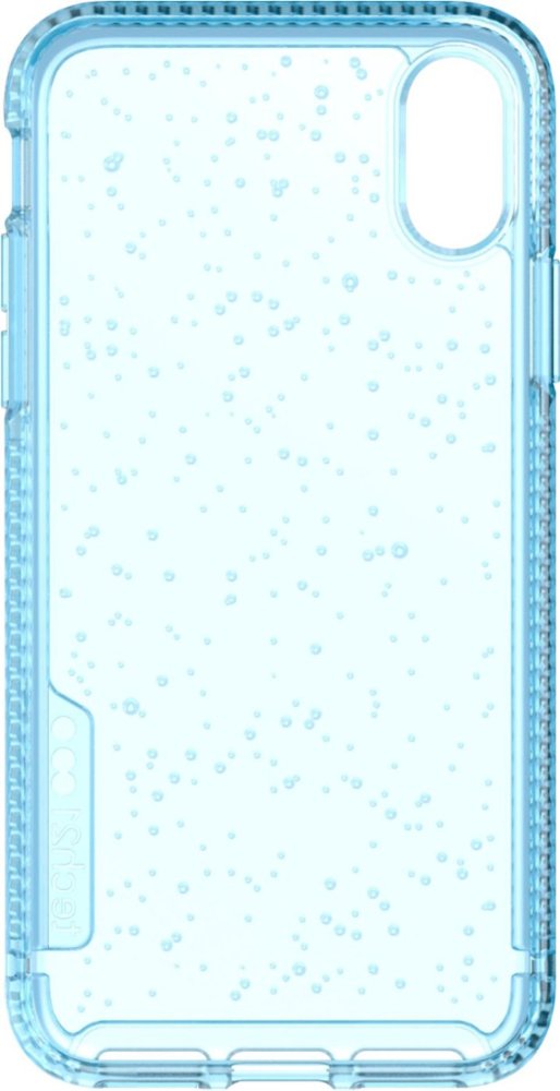 pure clear case for apple iphone x and xs - ice blue