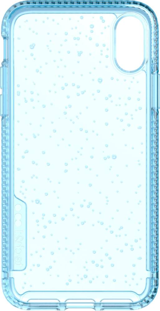 pure clear case for apple iphone x and xs - ice blue pure clear case for apple iphone x and xs - ice blue