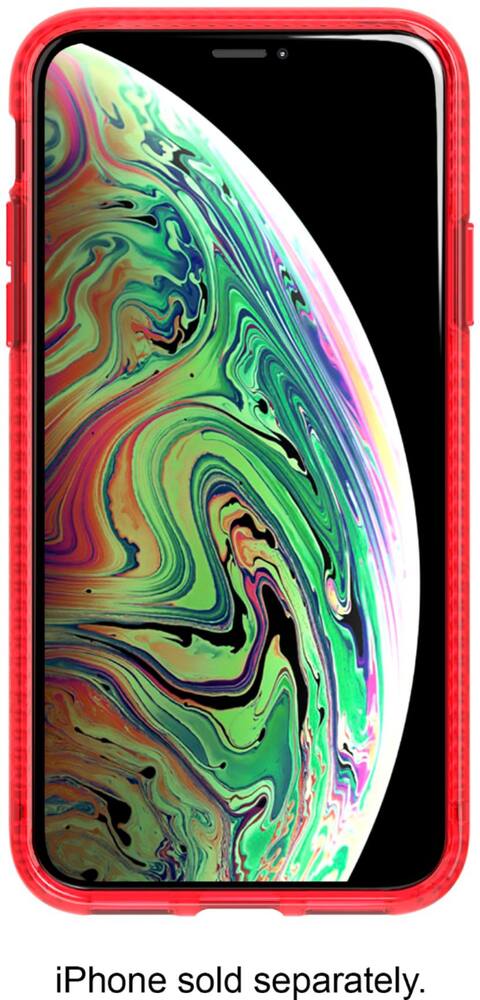 liberty london pure clear case for apple iphone xs max - red liberty london pure clear case for apple iphone xs max - red