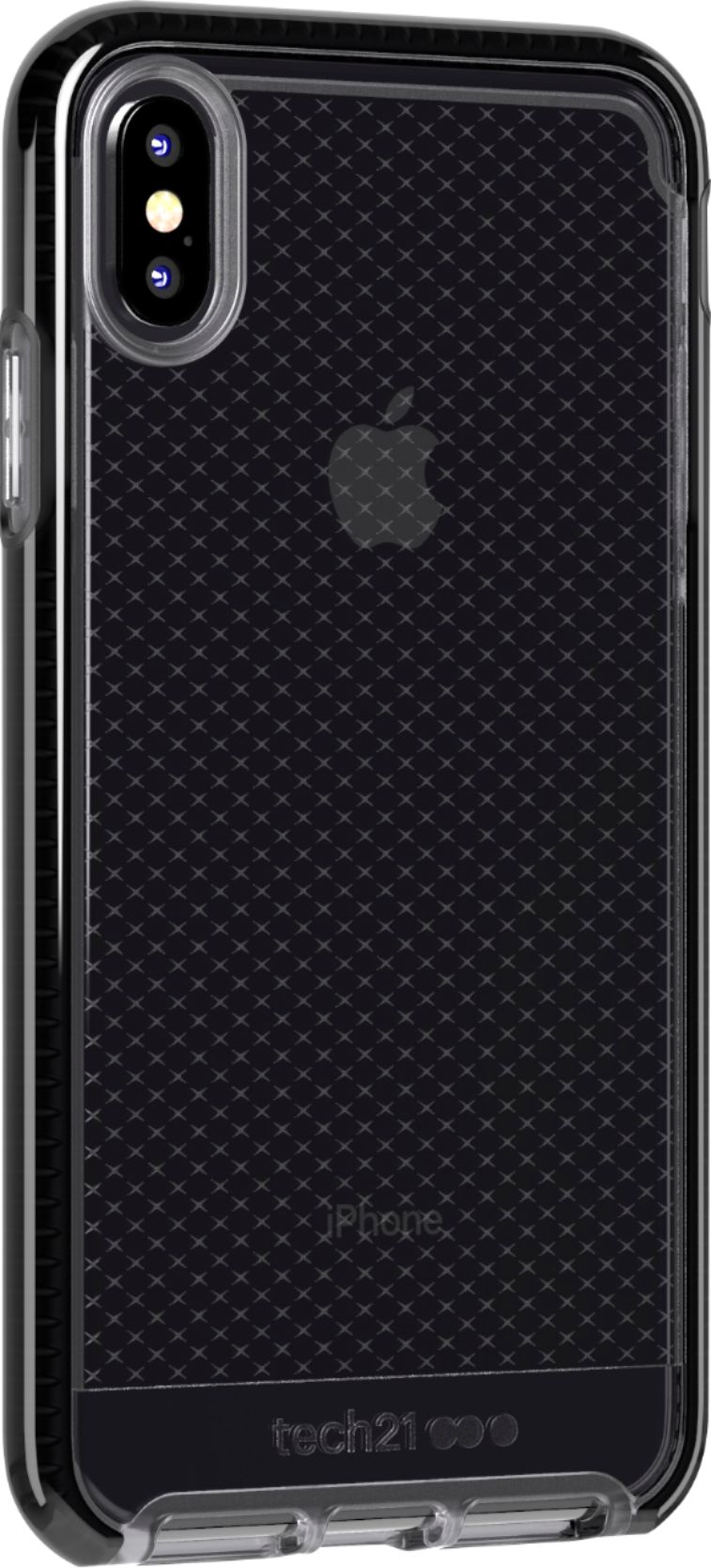 Best Buy: Tech21 Case Apple® iPhone® XS Max Black/Smokey 51249BBR