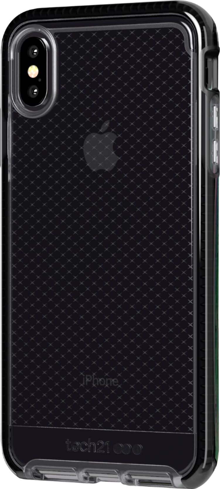 evo check case for apple iphone xs max - black/smokey evo check case for apple iphone xs max - black/smokey