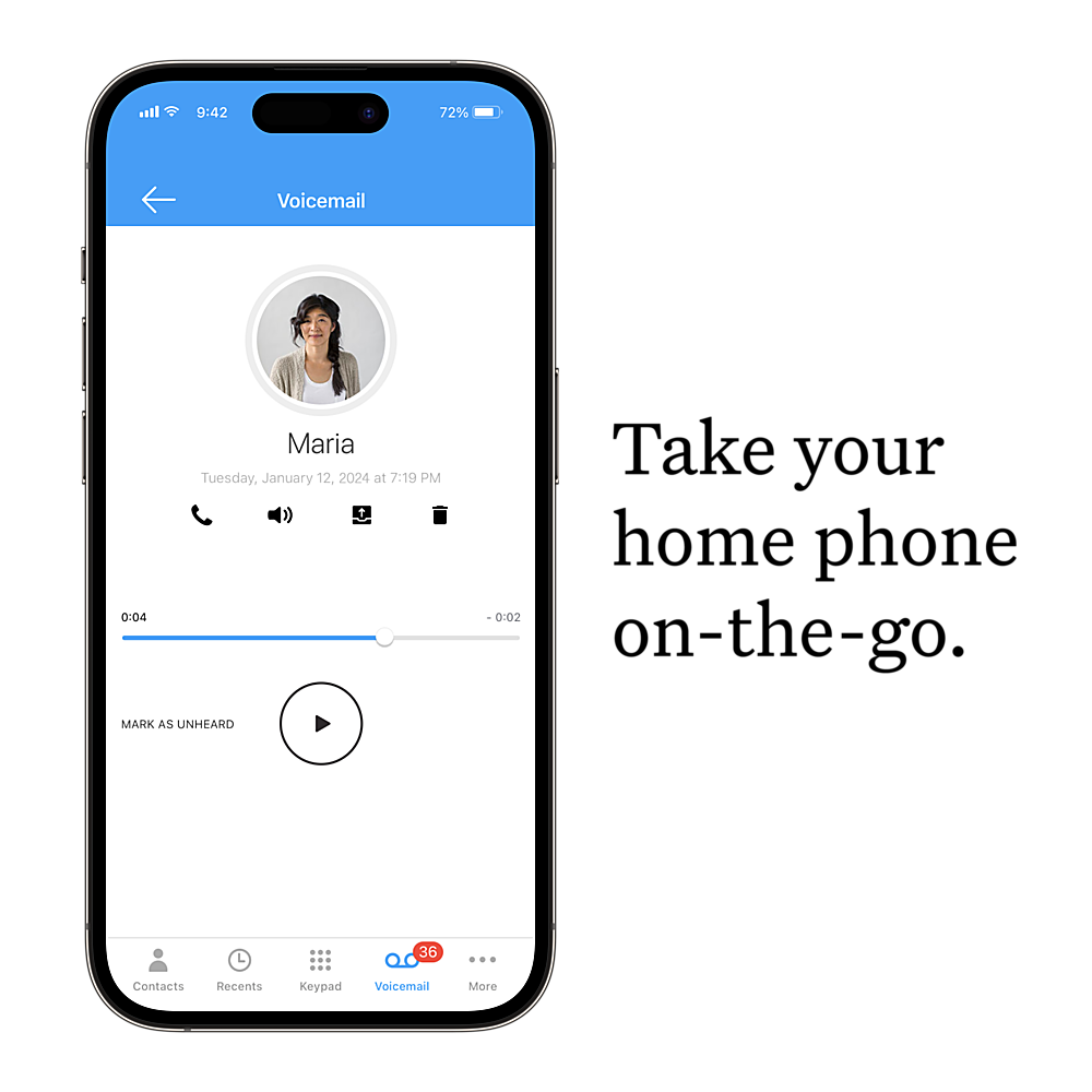 Alt View 13. Ooma - Telo Air 2 Internet Home Phone Service - Black.