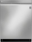 Front Zoom. LG - 24" Top Control Built-In Dishwasher with Stainless Steel Tub - Stainless steel.