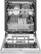 Alt View 12. LG - 24" Top Control Built-In Dishwasher with Stainless Steel Tub - Stainless Steel.