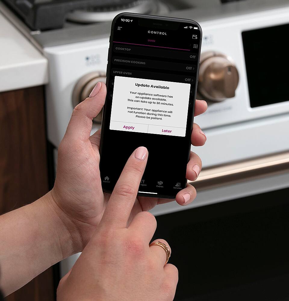 Alt View 31. Café - 5.6 Cu. Ft. Self-Cleaning Slide-In Gas Convection Range, Customizable - Matte Black.
