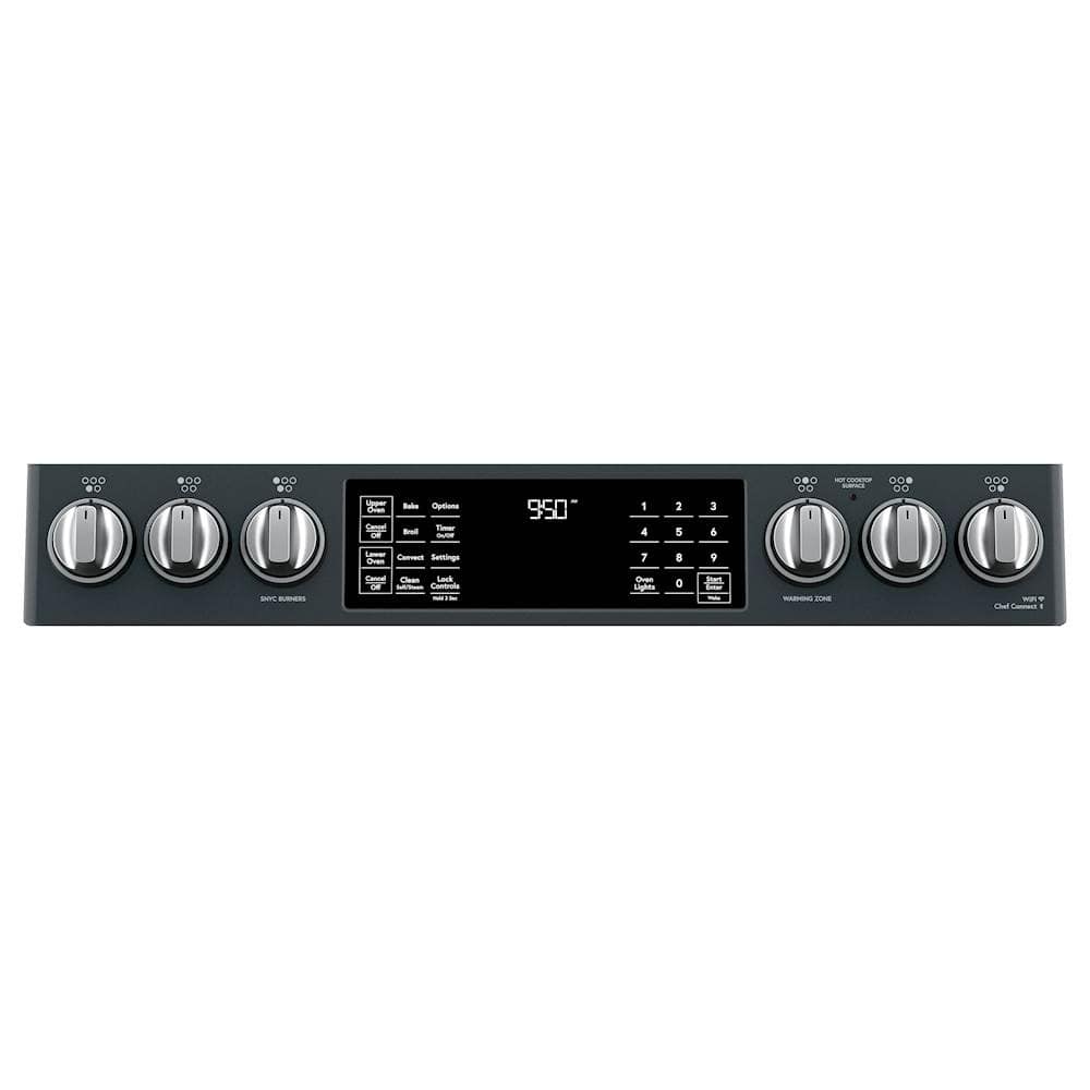 Café 7.0 Cu. Ft. Slide-In Double Oven Electric Induction Convection ...