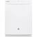 Front. GE - 24" Top Control Tall Tub Built-In Dishwasher - White.