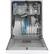 Alt View 12. GE - 24" Front Control Built-In Dishwasher, 54 dBA - White.