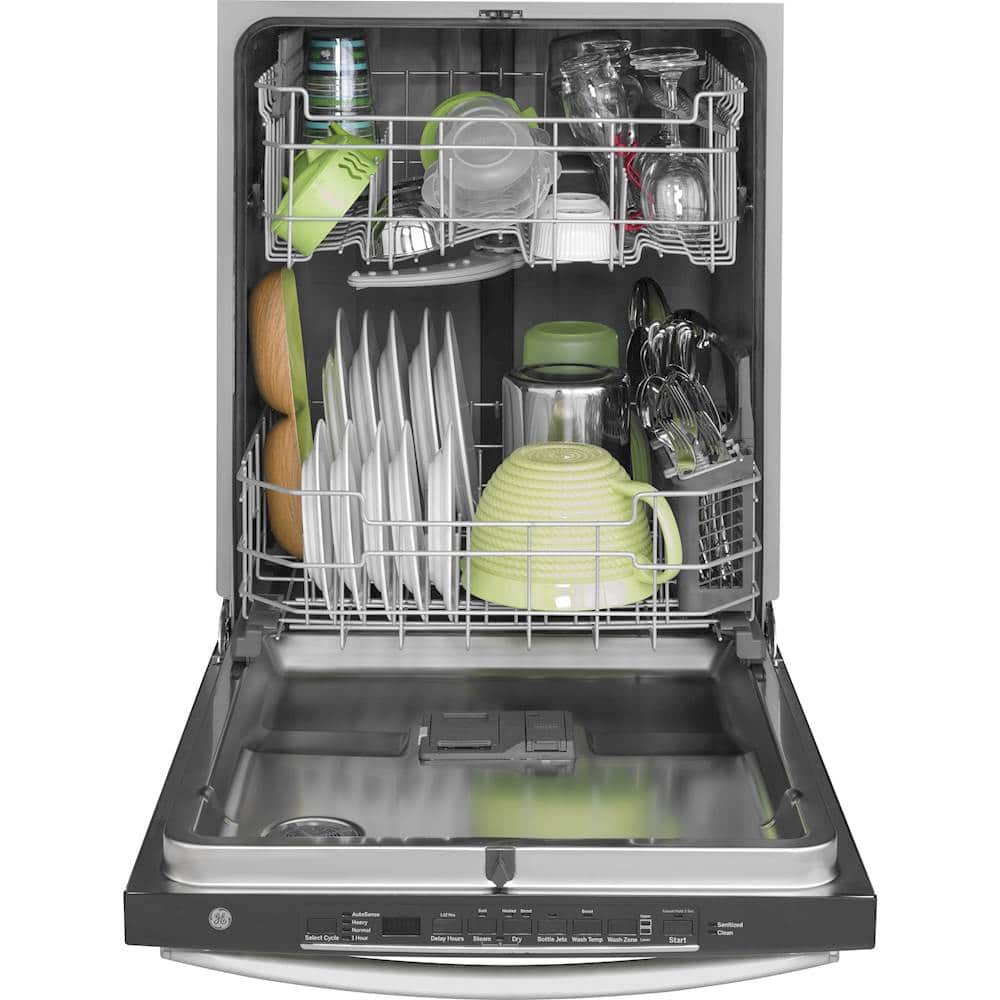 Best Buy GE Top Control BuiltIn Dishwasher with Hybrid Stainless