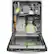 Alt View 12. GE - Top Control Built-In Dishwasher with Hybrid Stainless Steel Tub, 48 dBA - Slate.