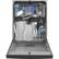 Alt View 11. GE - 24" Front Control Tall Tub Built-In Dishwasher - Black.