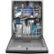 Alt View Zoom 12. GE - 24" Front Control Tall Tub Built-In Dishwasher - Black.