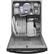 Alt View 12. GE - 24" Top Control Tall Tub Built-In Dishwasher - Black.