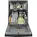 Alt View 12. GE - 24" Front Control Tall Tub Built-In Quiet Dishwasher.