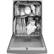 Alt View 12. GE - 24" Front Control Tall Tub Built-In Dishwasher - Black Slate.