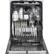 Alt View 12. GE - 24" Top Control Tall Tub Built-In Dishwasher with Stainless Steel Tub - Stainless Steel.