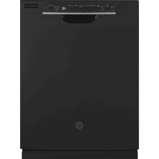 GE – 24″ Front Control Tall Tub Built-In Dishwasher with 3rd Rack – Black