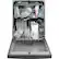 Alt View 12. GE - 24" Front Control Tall Tub Built-In Dishwasher with 3rd Rack - Black.