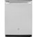 Front Zoom. GE - 24" Top Control Tall Tub Built-In Dishwasher - Stainless steel.