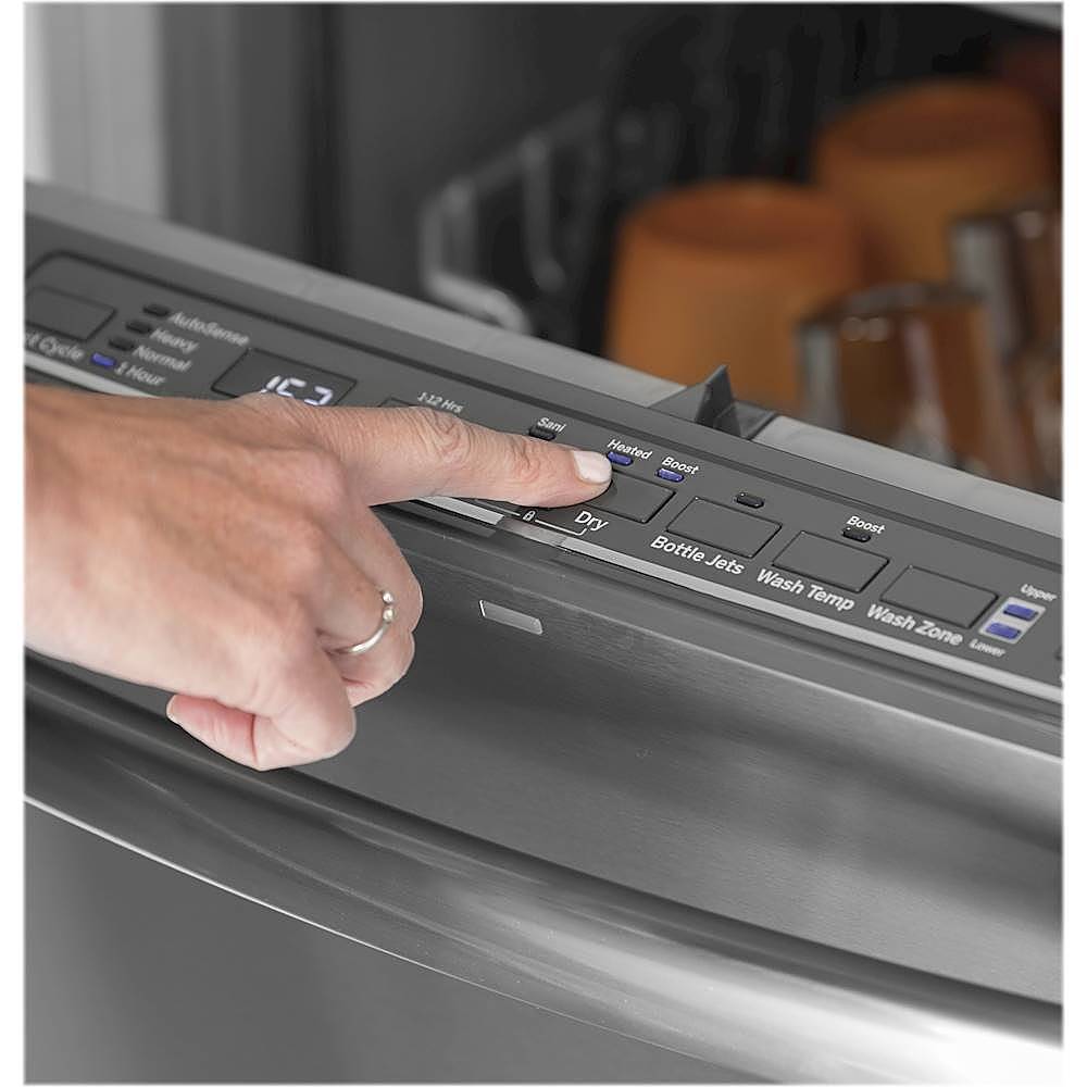 GE 24 in. Built-In Tall Tub Top Control Stainless Steel Dishwasher