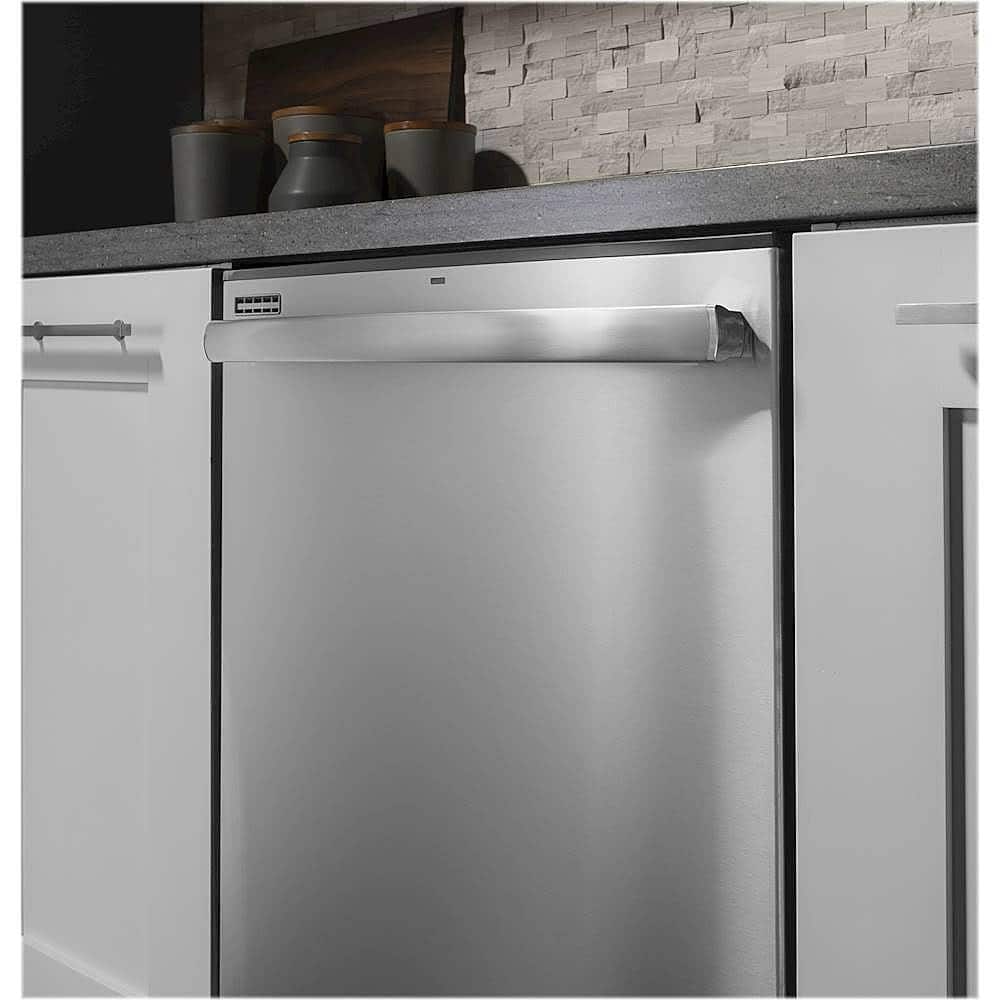 Alt View 29. GE - 24" Top Control Tall Tub Built-In Dishwasher - Stainless Steel.