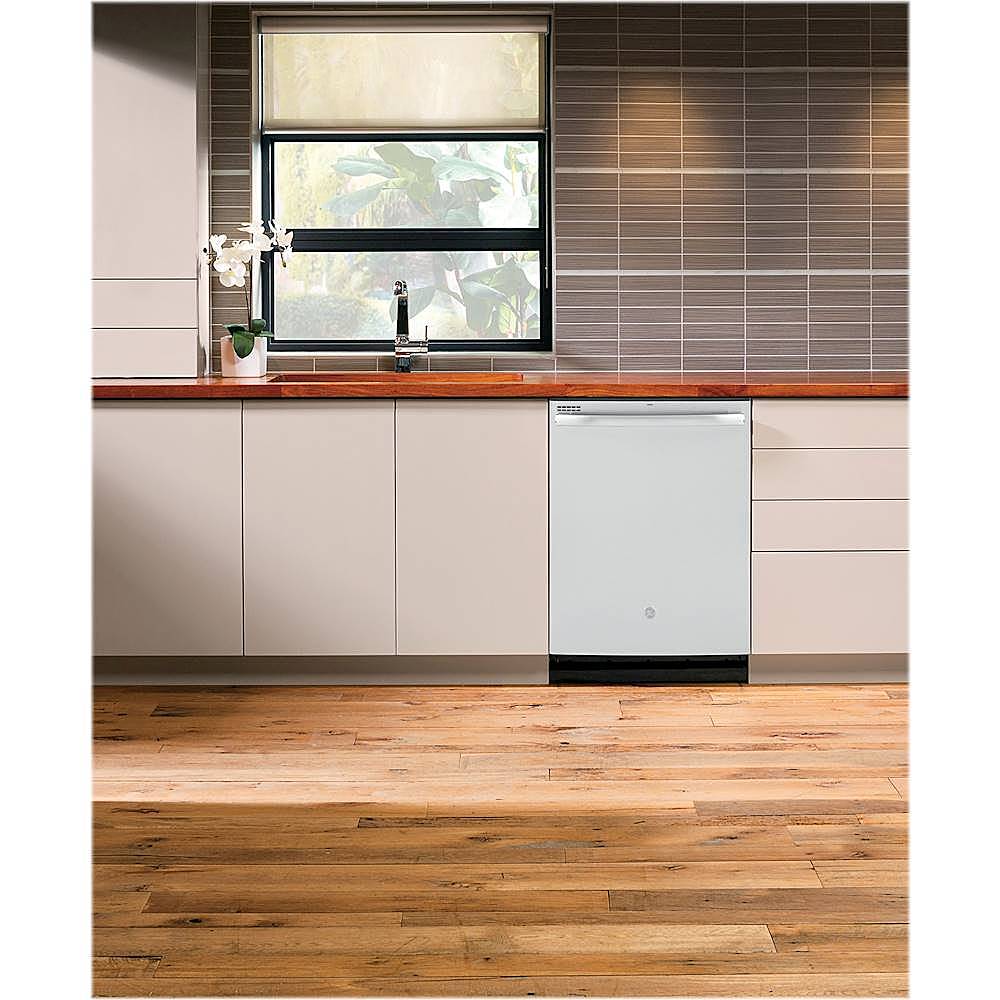 Alt View 32. GE - 24" Top Control Tall Tub Built-In Dishwasher - Stainless Steel.