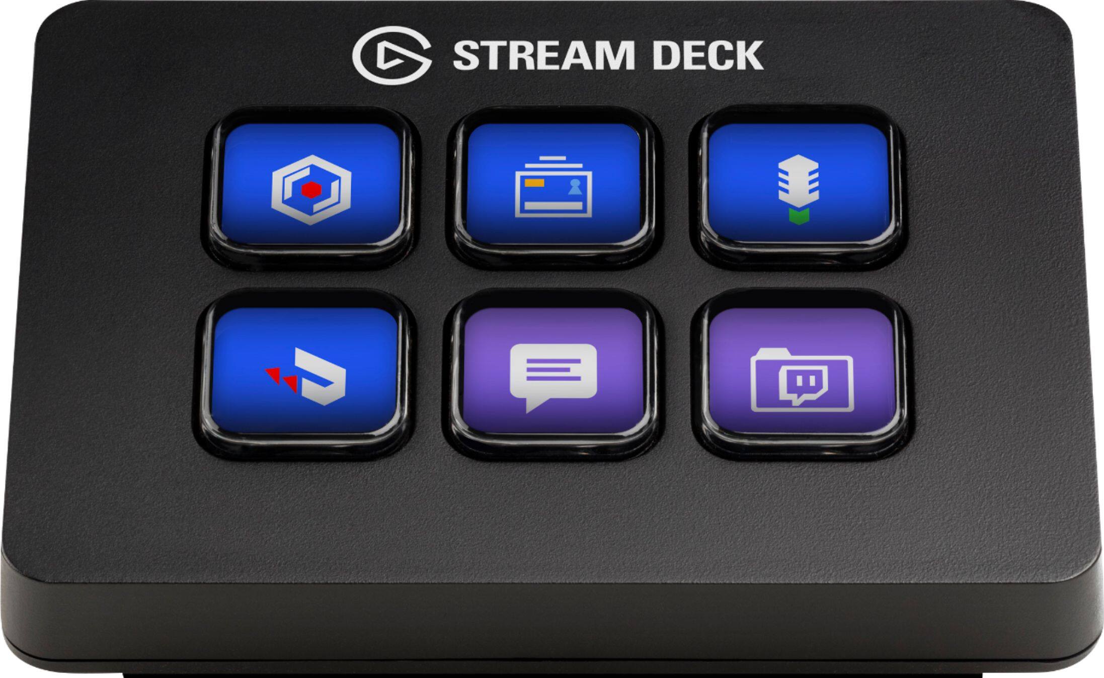 Elgato Stream Deck XL Wired Keypad with Back Lighting Black 10GAT9901 -  Best Buy