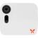 Front. Ooma - Butterfleye 1080p Wi-Fi Security Camera - White.