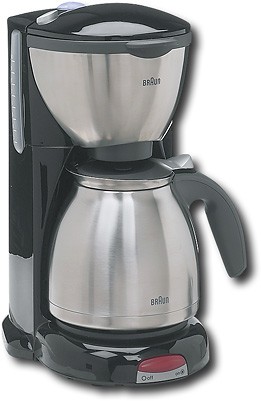 79317 KBGT Thermal Carafe 10-Cup Coffee Maker 40 Ounce, Stone Grey